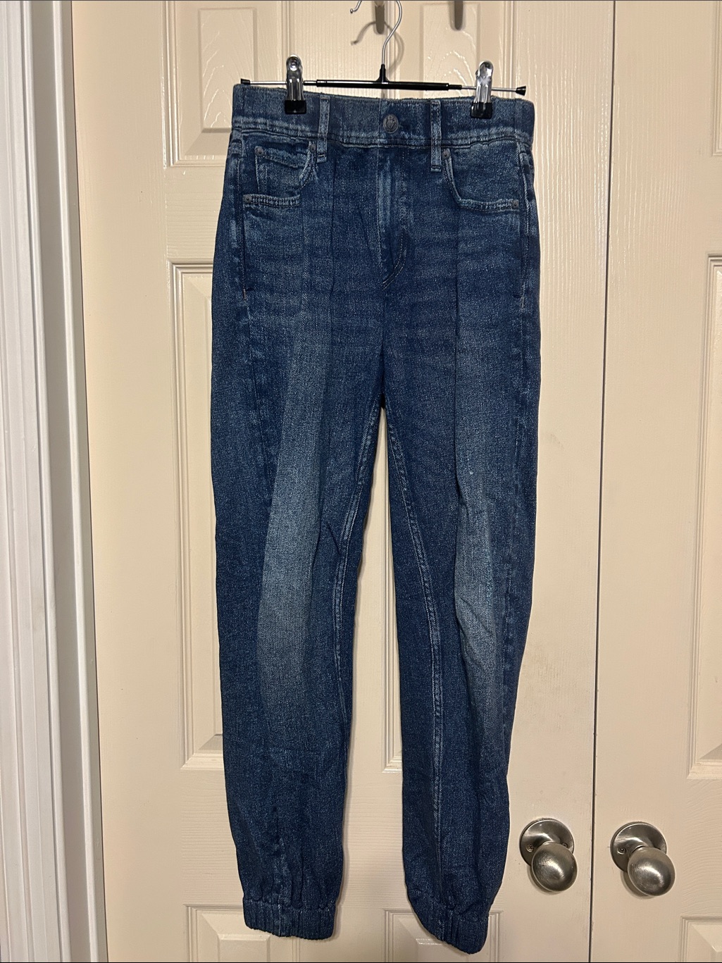Rag & Bone Miramar Dark Blue Denim Jogger Pants